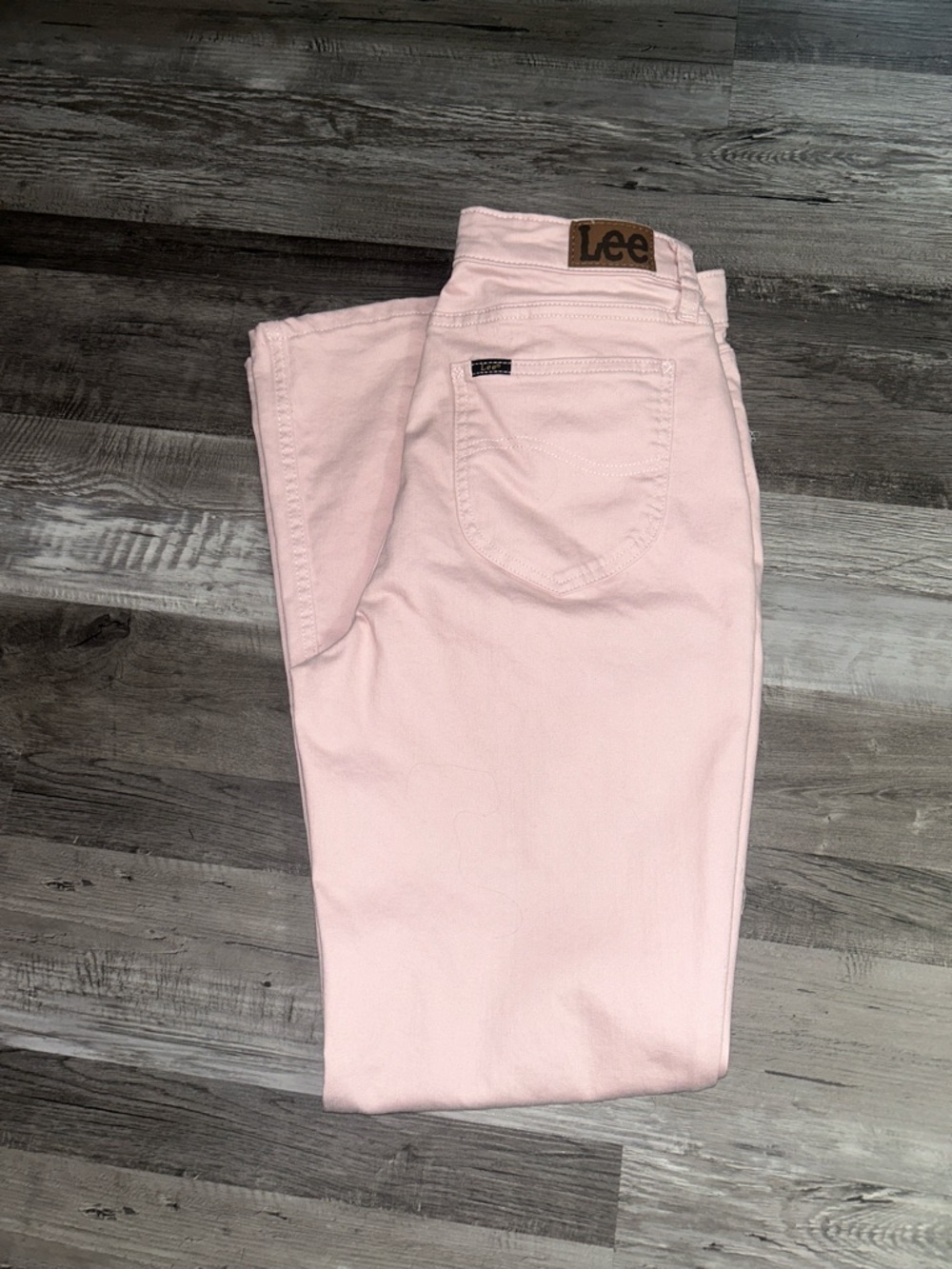 Lee Soft Pink Denim Jeans